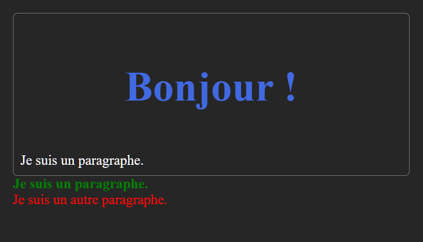 Résultat affichage apres avoir envoyé des paramètre a un composant ReactJS.